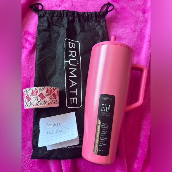 🩷BNWT , Brumate Glitter Pink Era 40oz 🩷 - Picture 1 of 4